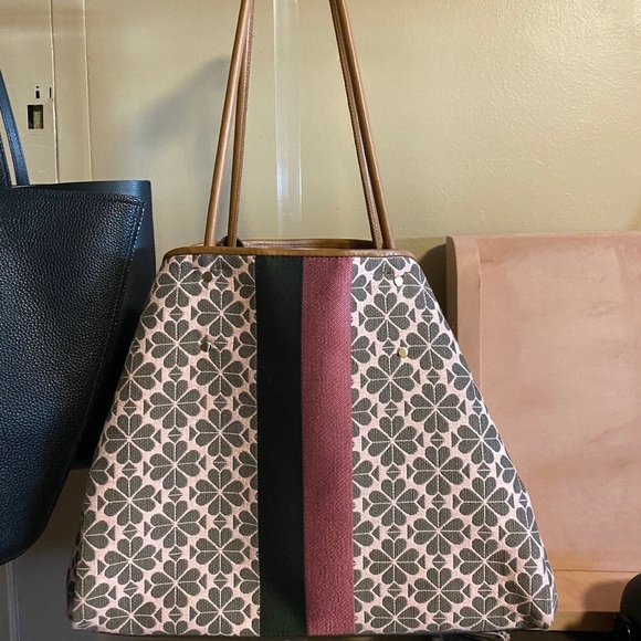 Kate spade signature jacquard with wristlet - Picture 2 of 8